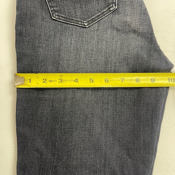 Madewell High Riser Skinny Black Ripped Jeans – Size 27 - Picture 7 of 10